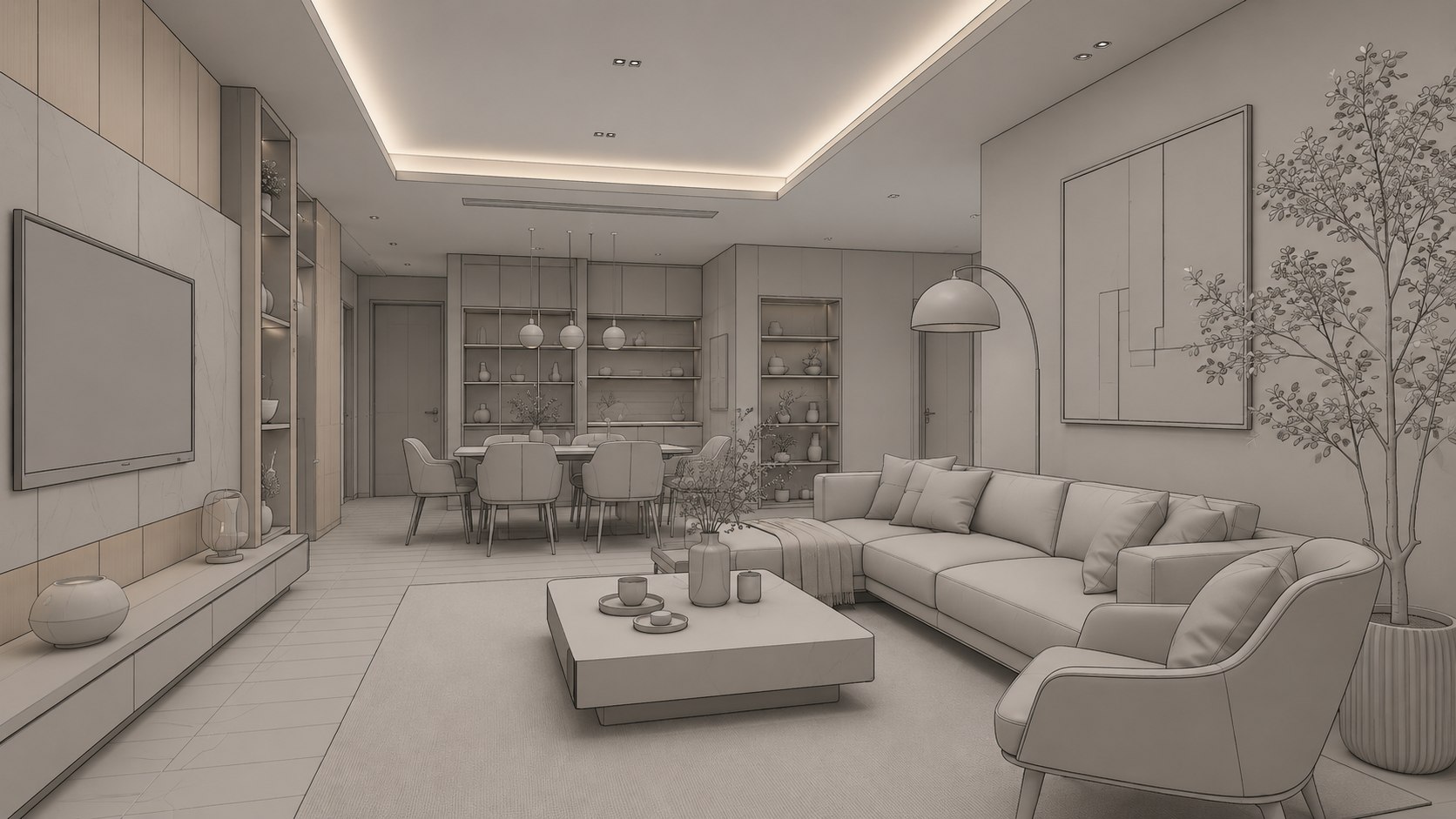 3D Floorplans - Before