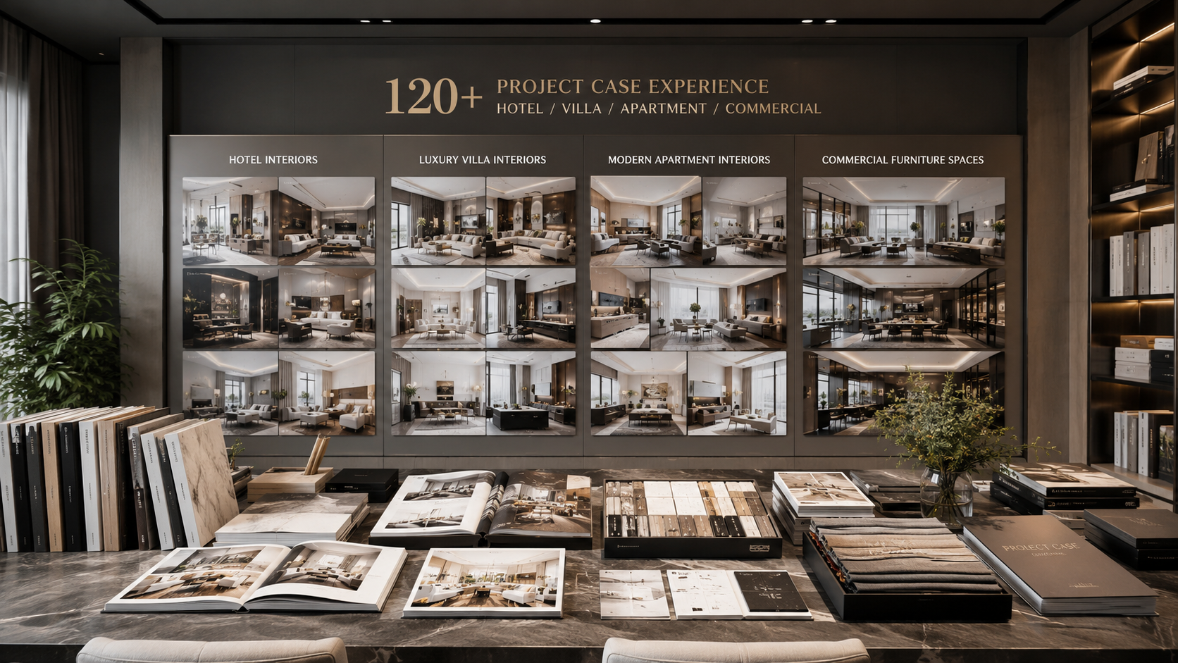 Furniture production partner base for project orders