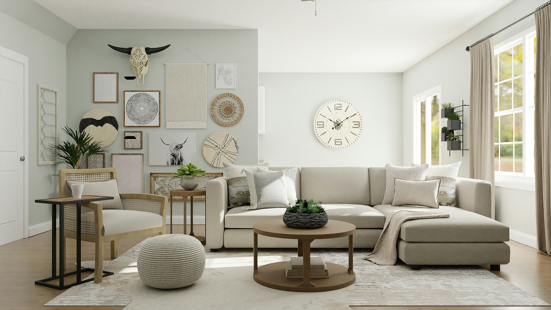 Serene Platform Bed 1