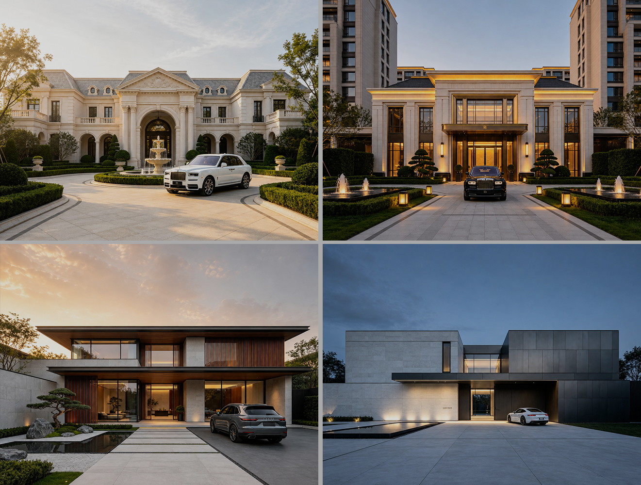 Villa, hotel, apartment and commercial space project experience