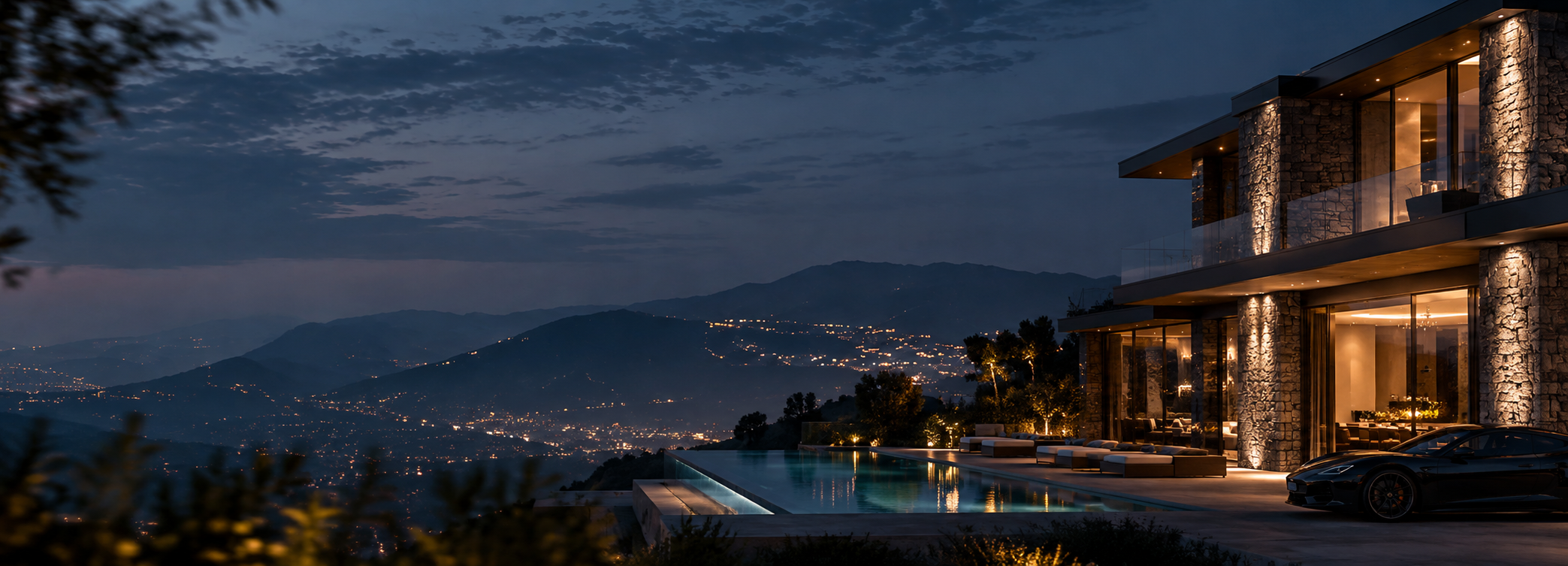 Quiet luxury mountain villa furniture project